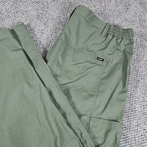 CQR Mens Olive Green Cargo Pants Relaxed Fit‎ Outdoor Tactical Utility 44W 32L